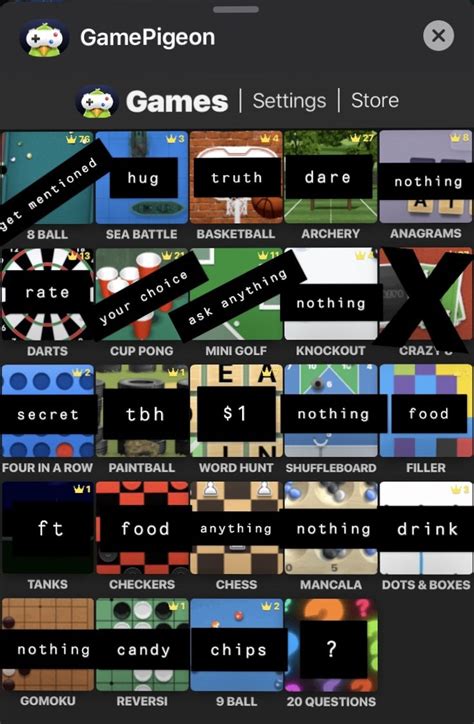 imessage game bets